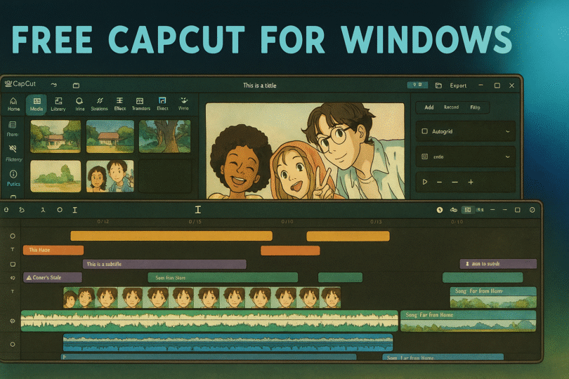 Download Capcut free for windows