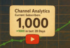 How to Get 1,000 YouTube Subscribers in Just 30 Days