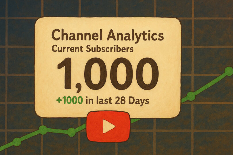 How to Get 1,000 YouTube Subscribers in Just 30 Days